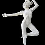 DORNRÖSCHEN - Tilmann Krumrey, 2011 DORNRÖSCHEN - plaster, steel framework, 270 cm, Tilmann Krumrey, 2011