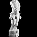 HELPLESS - Tilmann Krumrey, 1997 - 2008 HELPLESS - plaster, 167 cm, Tilmann Krumrey, 1997 - 2008