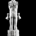 HELPLESS - Tilmann Krumrey, 1997 - 2008 HELPLESS - plaster, 167 cm, Tilmann Krumrey, 1997 - 2008