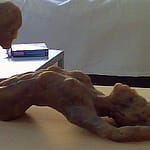 MAN-WO-MAN - Tilmann Krumrey, 2006 MAN-WO-MAN - wax bozetto, Tilmann Krumrey, 2006