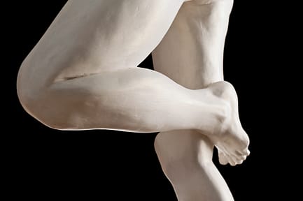 DORNRÖSCHEN (Detail) - plaster, steel framework, 270 cm, Tilmann Krumrey, 2011