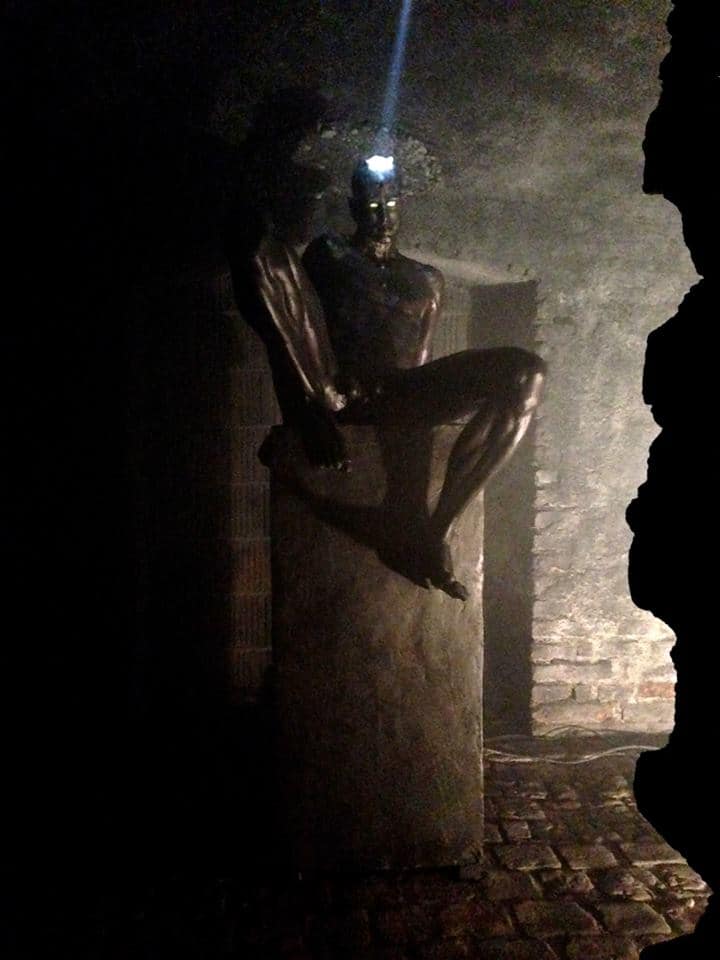 ADAM, Krumrey 2013. Plaster for bronze. Height ca. 203 cm